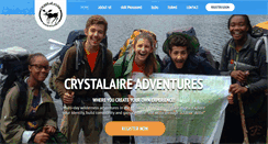 Desktop Screenshot of crystalaireadventures.com